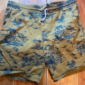 Howe Men's Hawaii Tropical Pull On Shorts 34